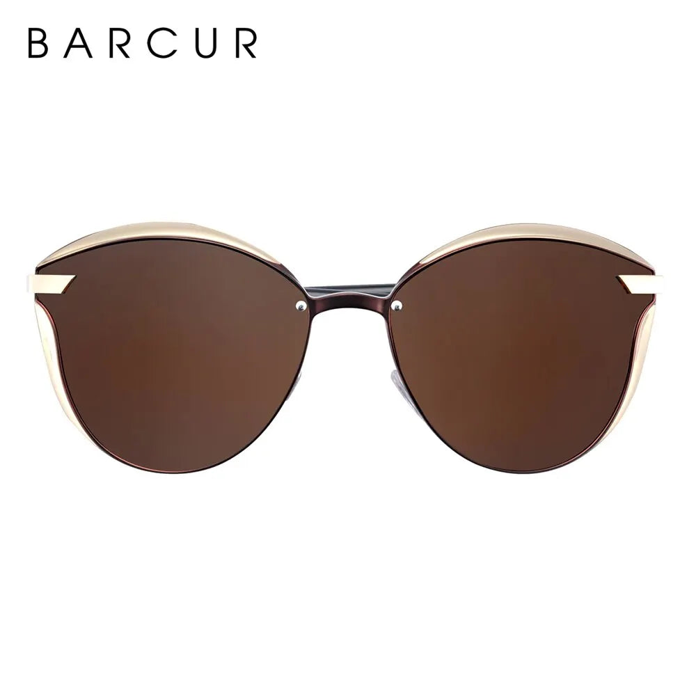 BARCUR Round Sunglasses