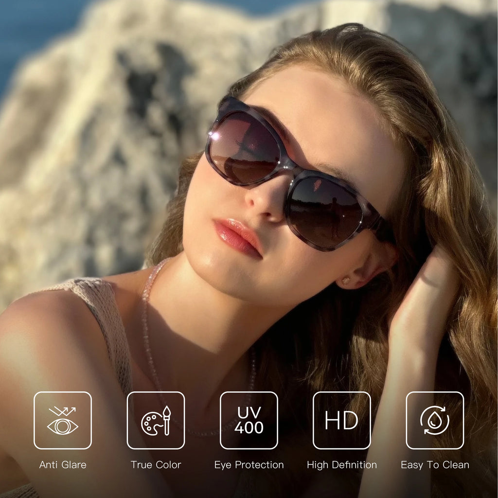 ZENOTTIC Cateye Sunglasses