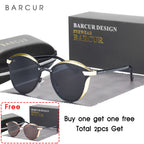 BARCUR Round Sunglasses