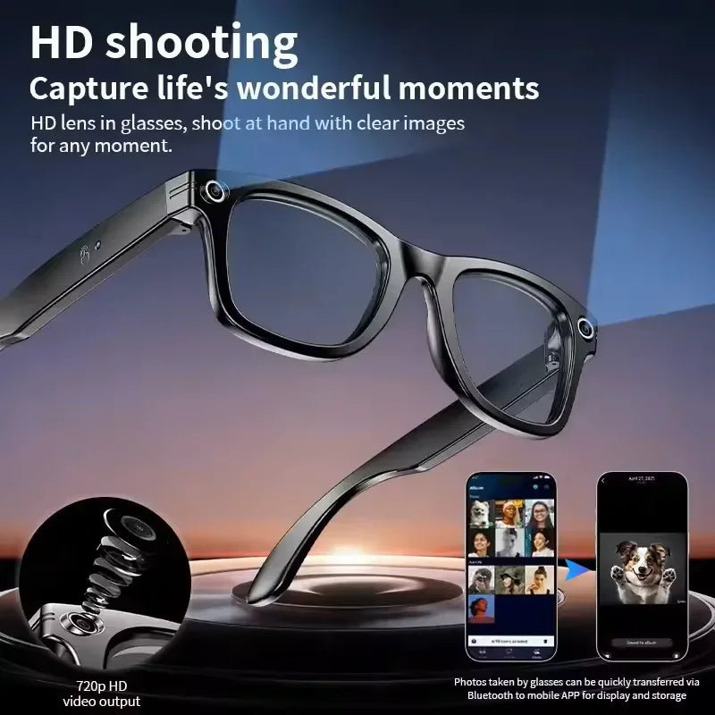 AI Camera Smart Glasses