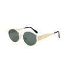 Oval Metal Sunglasses