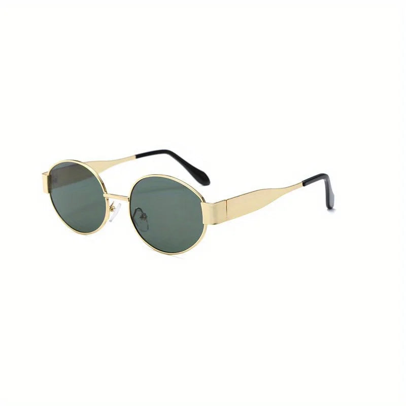 Oval Metal Sunglasses