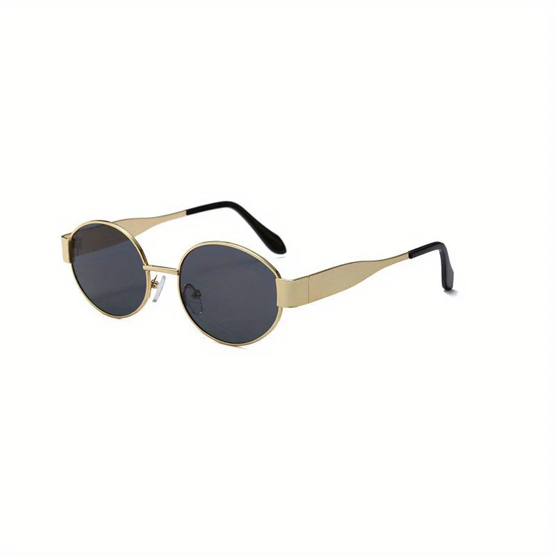 Oval Metal Sunglasses
