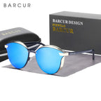 BARCUR Round Sunglasses