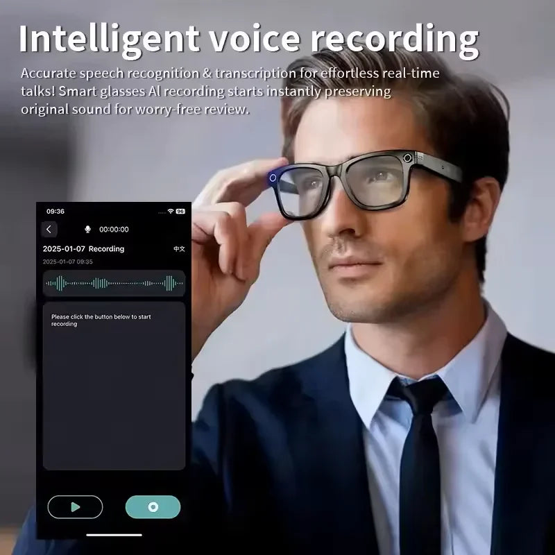 AI Camera Smart Glasses