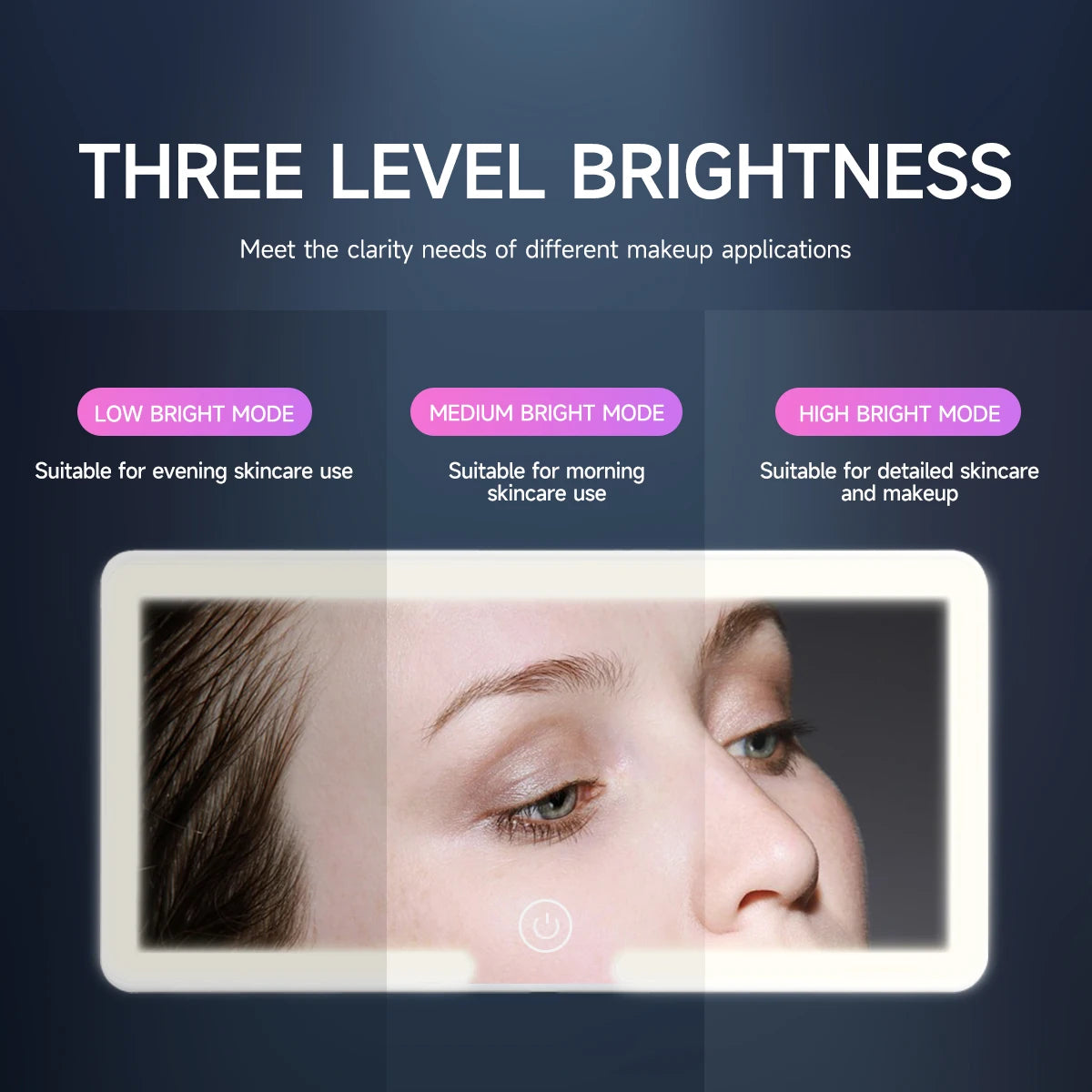 LED Vanity Car Mirror