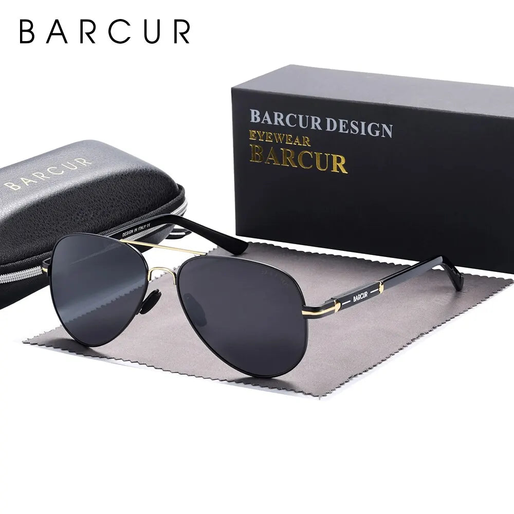 BARCUR Pilot Sunglasses