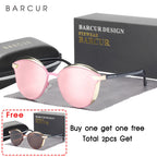 BARCUR Round Sunglasses