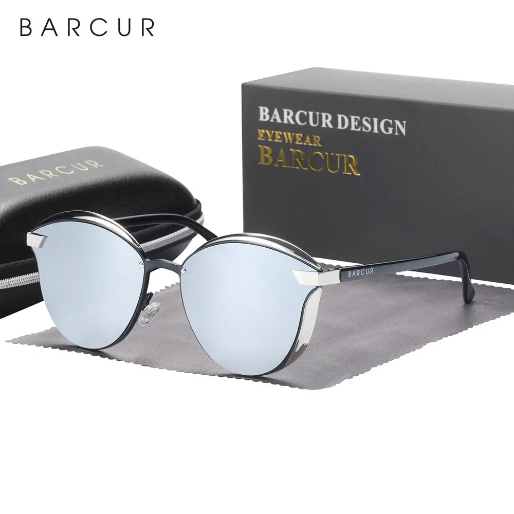 BARCUR Round Sunglasses