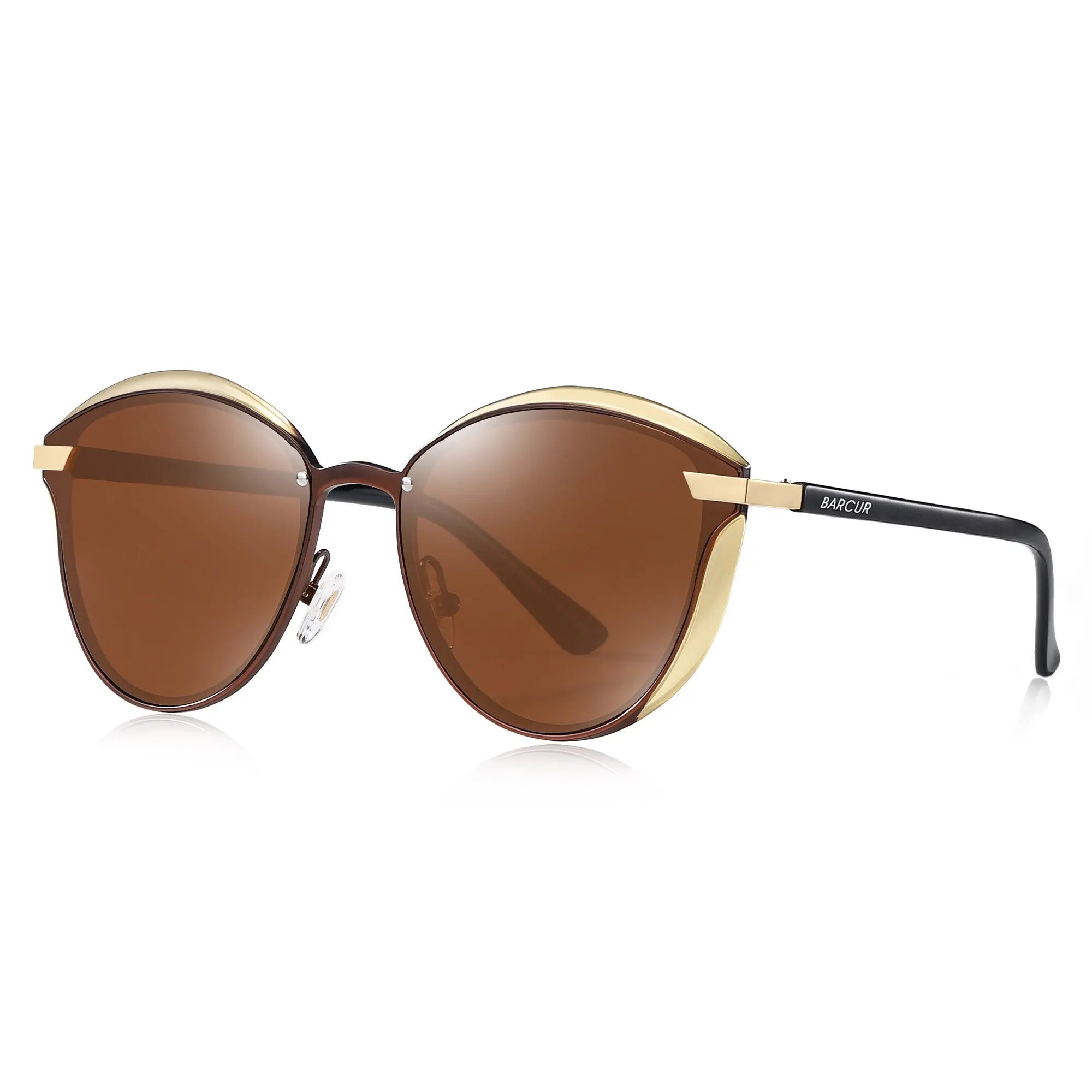 BARCUR Round Sunglasses