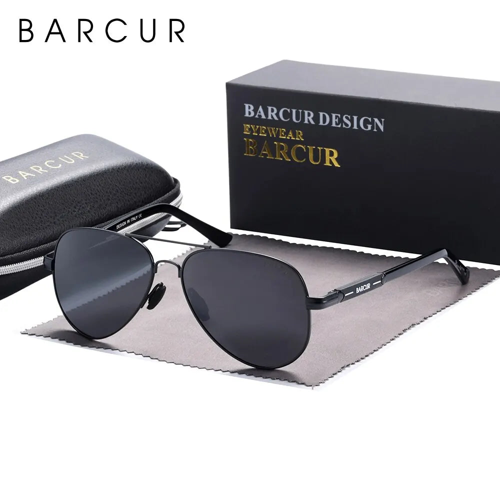 BARCUR Pilot Sunglasses