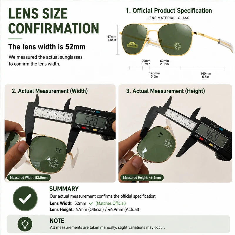 AO Pilot Sunglasses